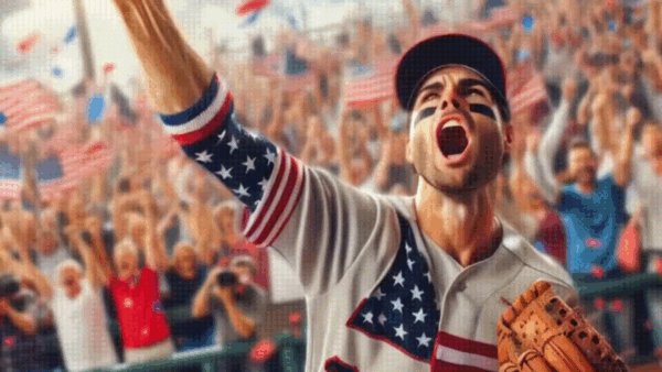 Baseball Celebrating